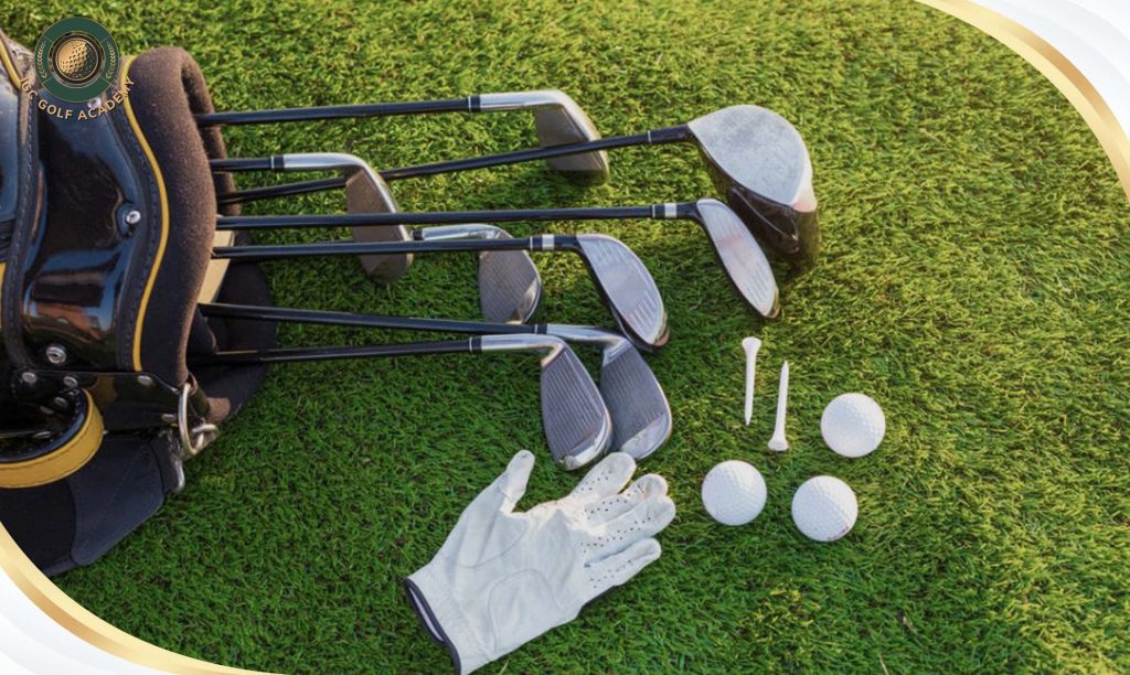 Bộ dụng cụ chơi golf trên sân cơ bản 