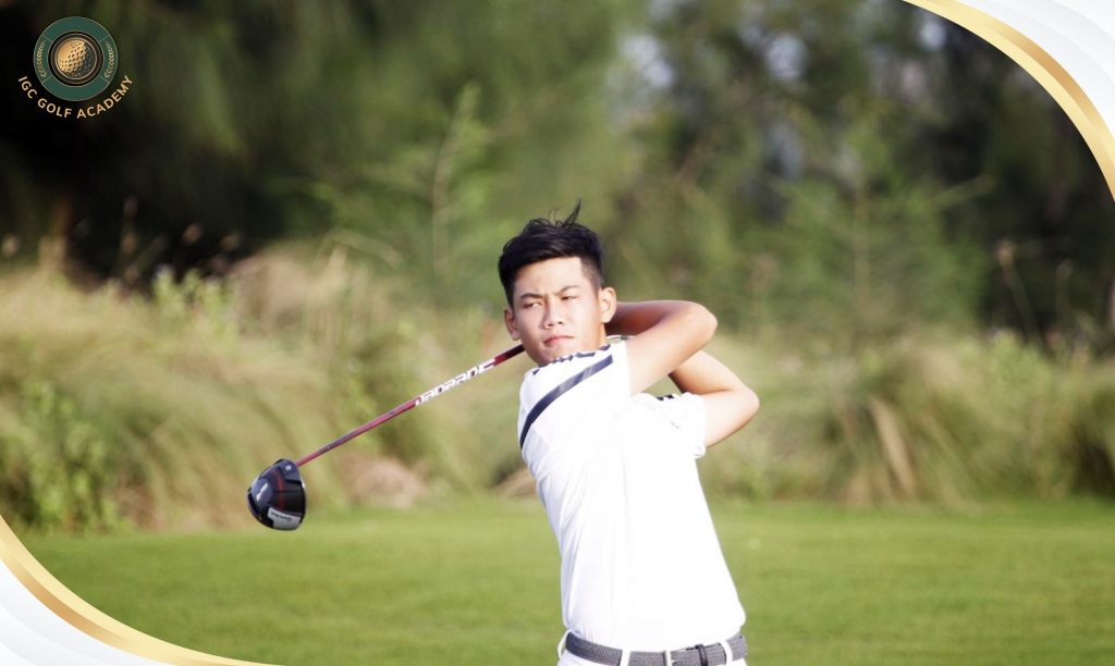 Golf thủ Đặng Quang Anh
