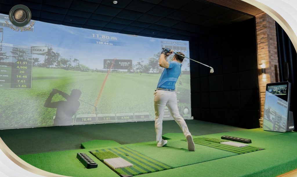 Học đánh golf cơ bản tại phòng tập 3D ở TP.HCM