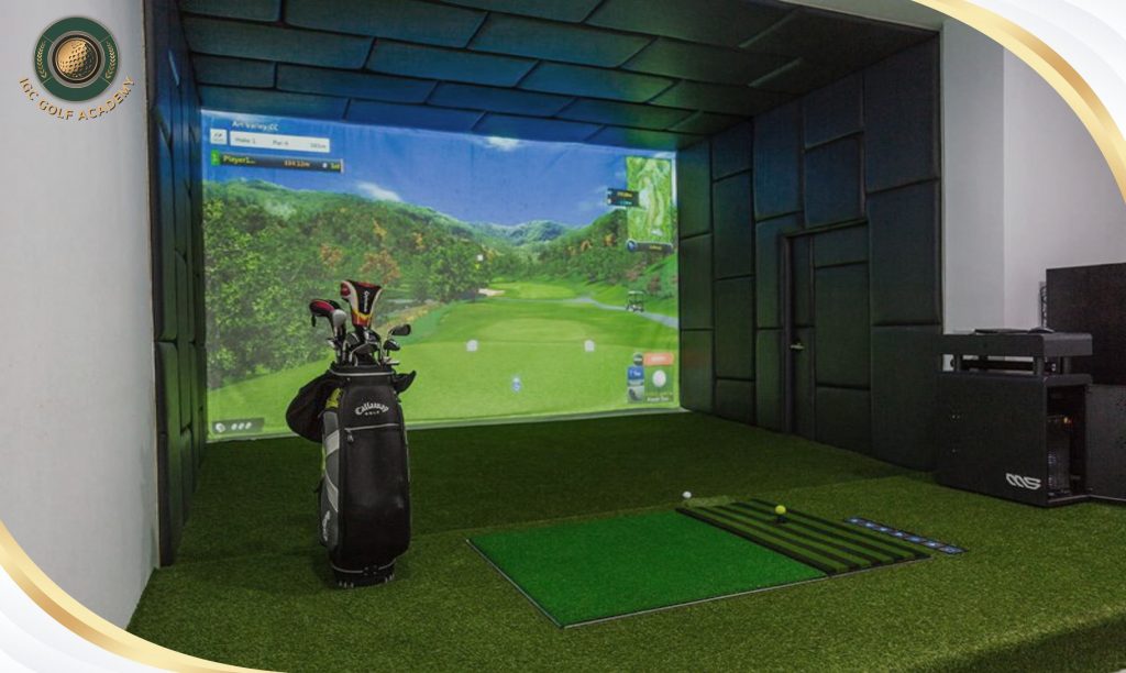 Tập golf tại phòng golf 3D tại Hà Đông