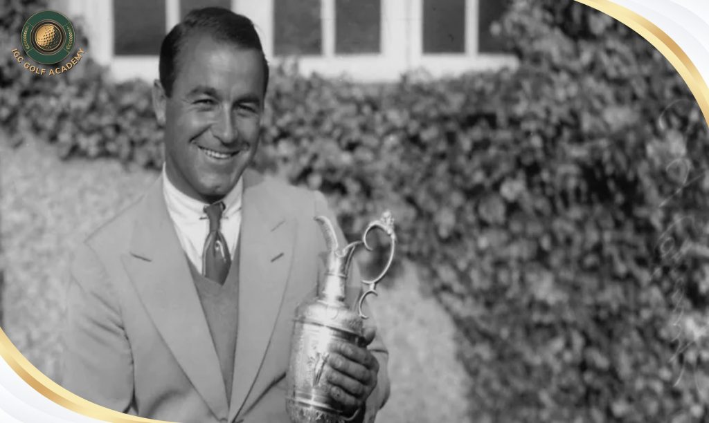 Golfer Gene Sarazen 1935
