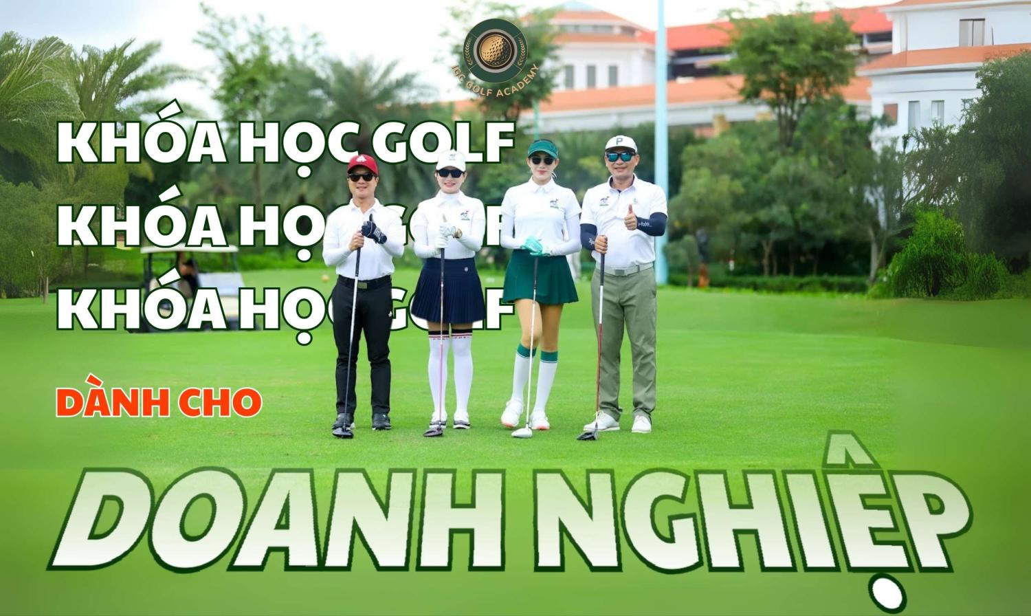 khóa học golf dành cho doanh nghiệp 2025